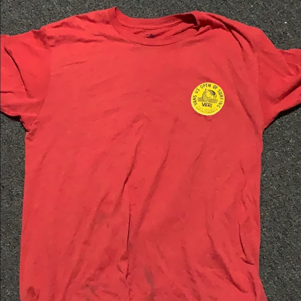 Vans US Open t shirt size large